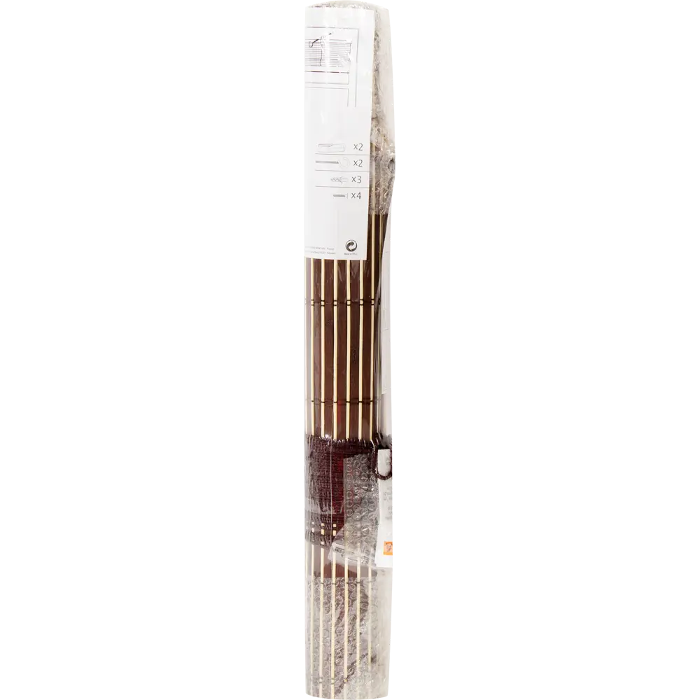 Штора рулонная «Бамбук» 80Х175 см, цвет кофе/экрю 82047365 STLM-2149519 Santreyd  - Вид №3