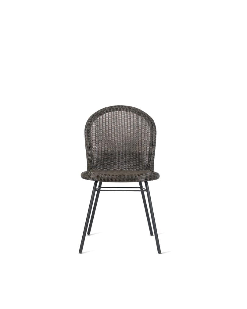 Плетеный и стальной садовый стул без подлокотников Vincent sheppard DAMIEN ARCH-00028704 - Вид №3