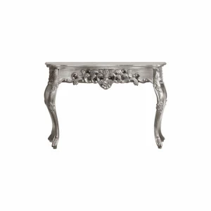Туалетный столик серебряный с декором Tendril ESF ETERNITY 043968 Серебро