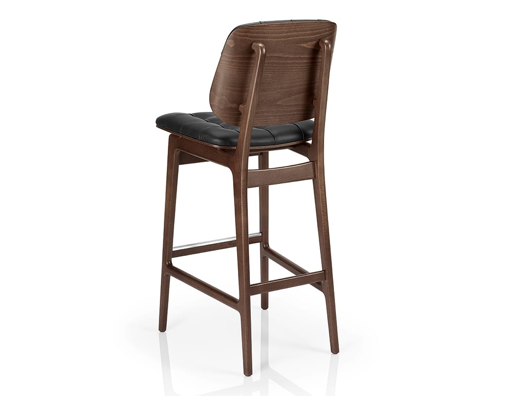 Кожаный барный стул capitonné More Contract Chloe ARCH-00033809 - Вид №1
