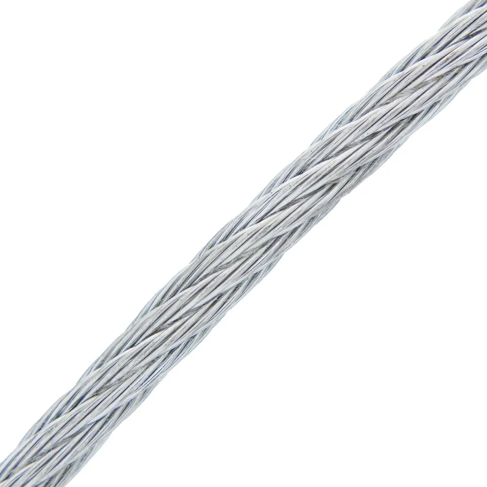 Трос стальной DIN 3055 4 мм 10 м, цвет цинк 15956110 STLM-2038919 Santreyd  - Вид №1