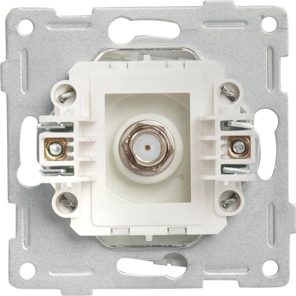 ТВ-розетка GUSI Electric Ugra для антенны, белая 83864367 STLM-0045184 - Вид №2