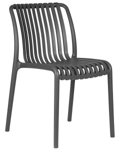 90902491 Кухонный стул Walter -PP776 45.50x80x59.50 см полипропилен цвет темно-серый LMZL STLM-0419562 DOBRIN