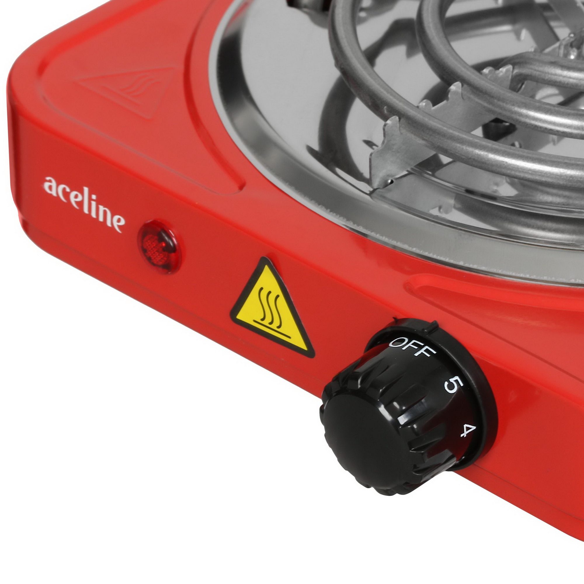 5414638 Плита компактная электрическая Aceline CS-010r красный STDN-0141534 - Вид №2