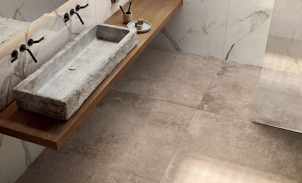 Пол / облицовка керамогранита с эффектом камня CERAMICA FONDOVALLE Reframe ARCH-00139449 - Вид №2