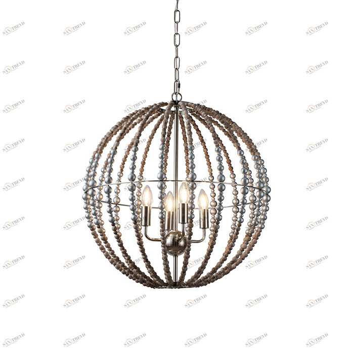 Подвесной светильник KW0782P-4 silver от Delight Collection DELIGHT COLLECTION ДИЗАЙНЕРСКИЕ 243912 Серебро;серый 