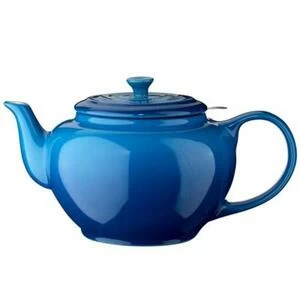 Чайник заварочный с металлическим ситечком Le Creuset, синий