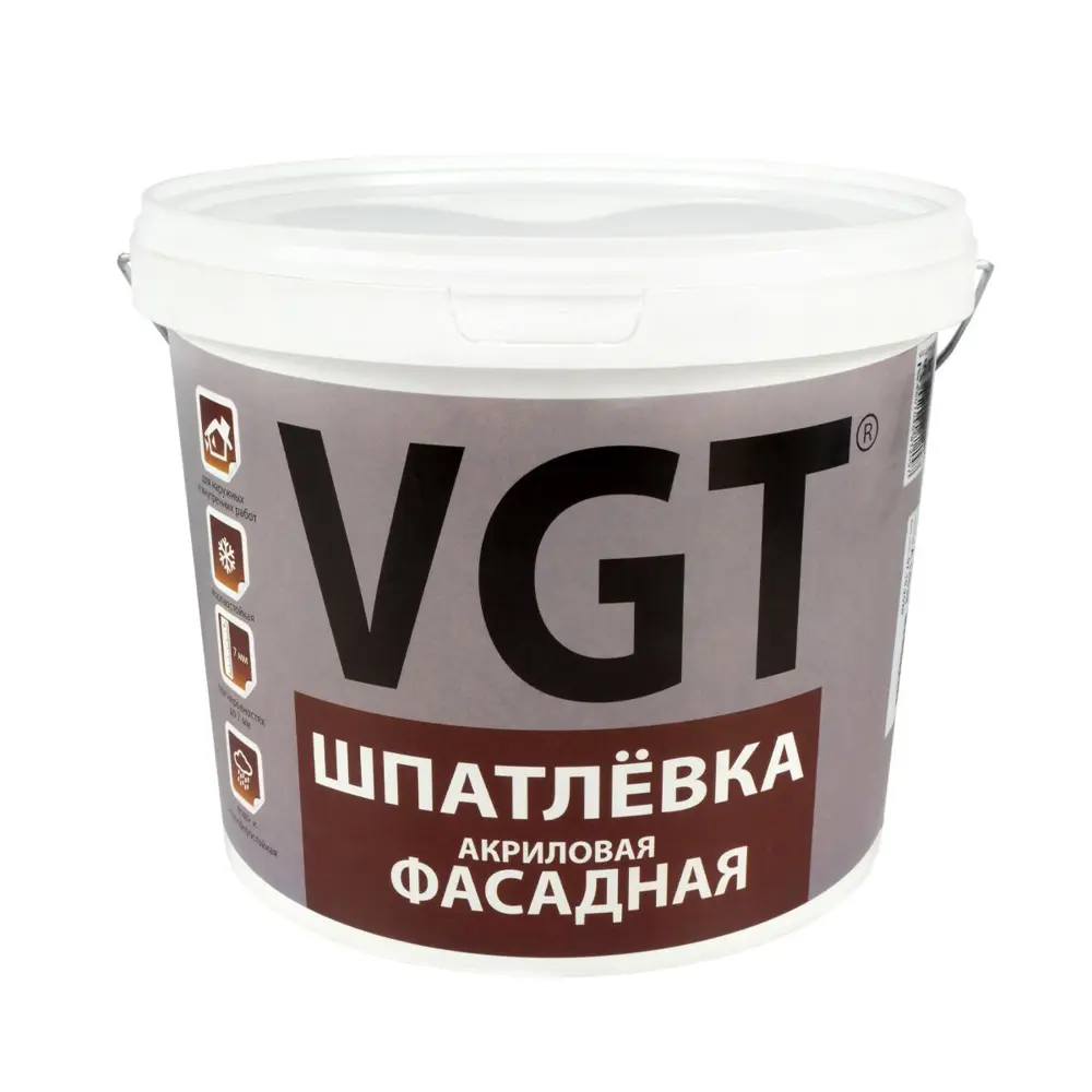 98293530 Шпатлевка фасадная VGT 11780 7.5 кг STLM-0618955