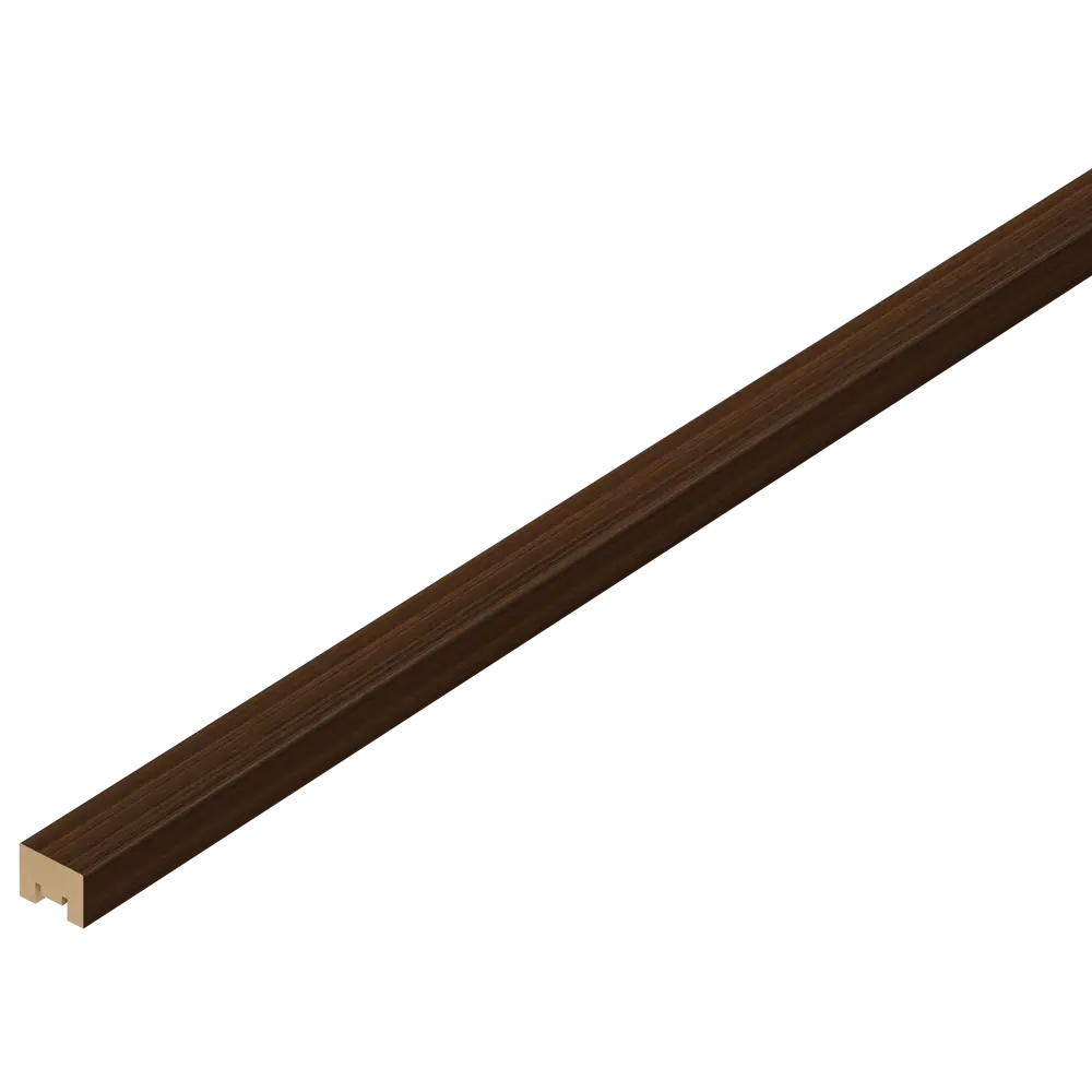 Рейка МДФ Орех натуральный 280x3x2.2 см STLM-1392677 89389913 Santreyd 