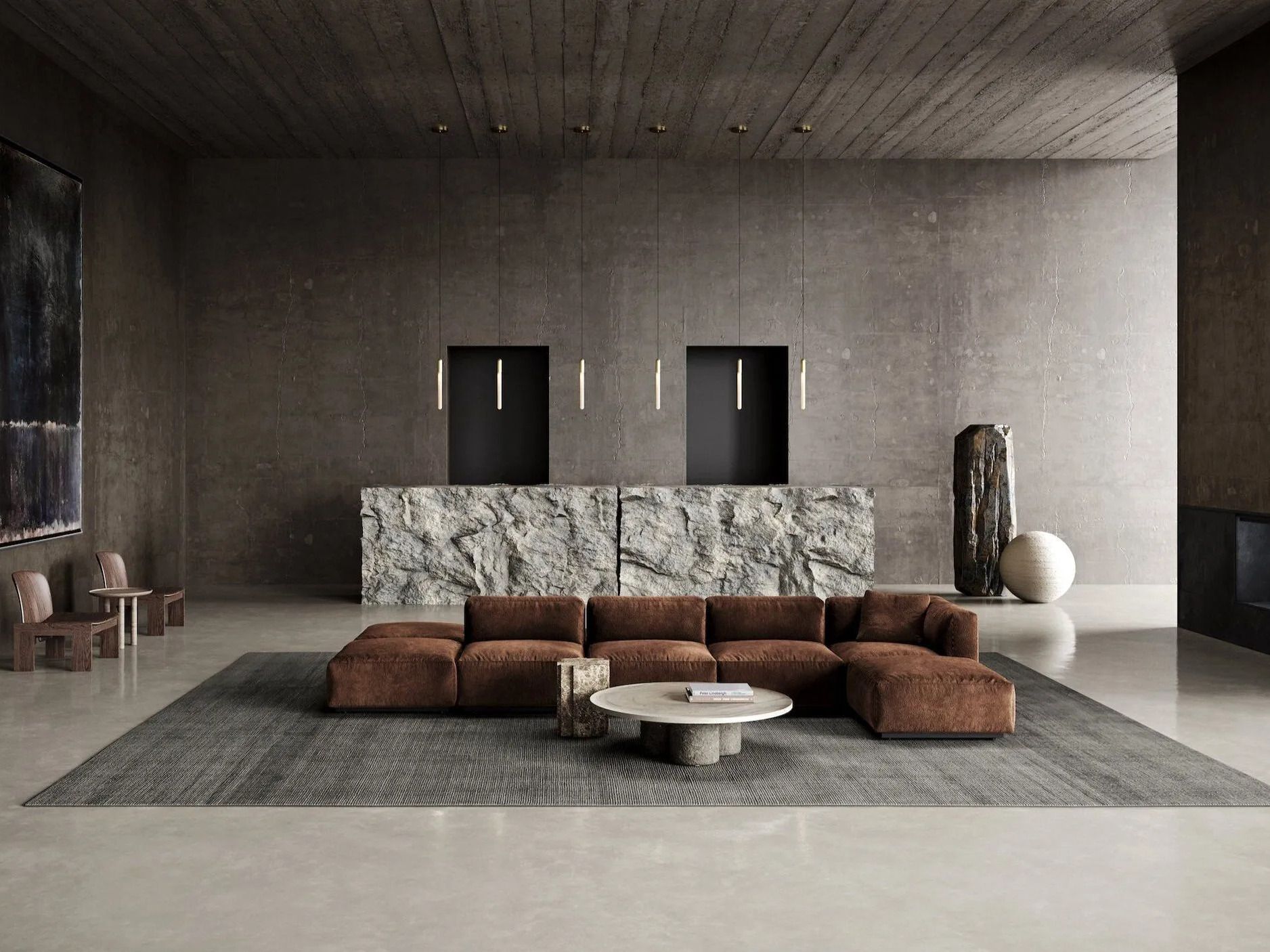 Опаловое стекло светодиодный подвесной светильник Matthew McCormick CASCADIA ARCH-00113373 - Вид №8