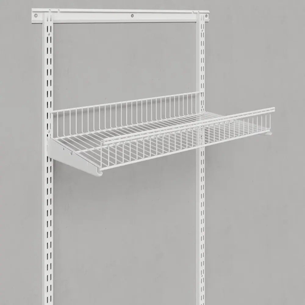 Стационарная корзина 60.3x8.5x34 см цвет белый ТИТАН-GS STLM-2181157