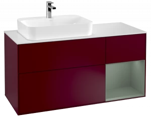 Villeroy&Boch Тумба под раковину Прямоугольная версия F401GMHB Finion Peony Matt Lacquer