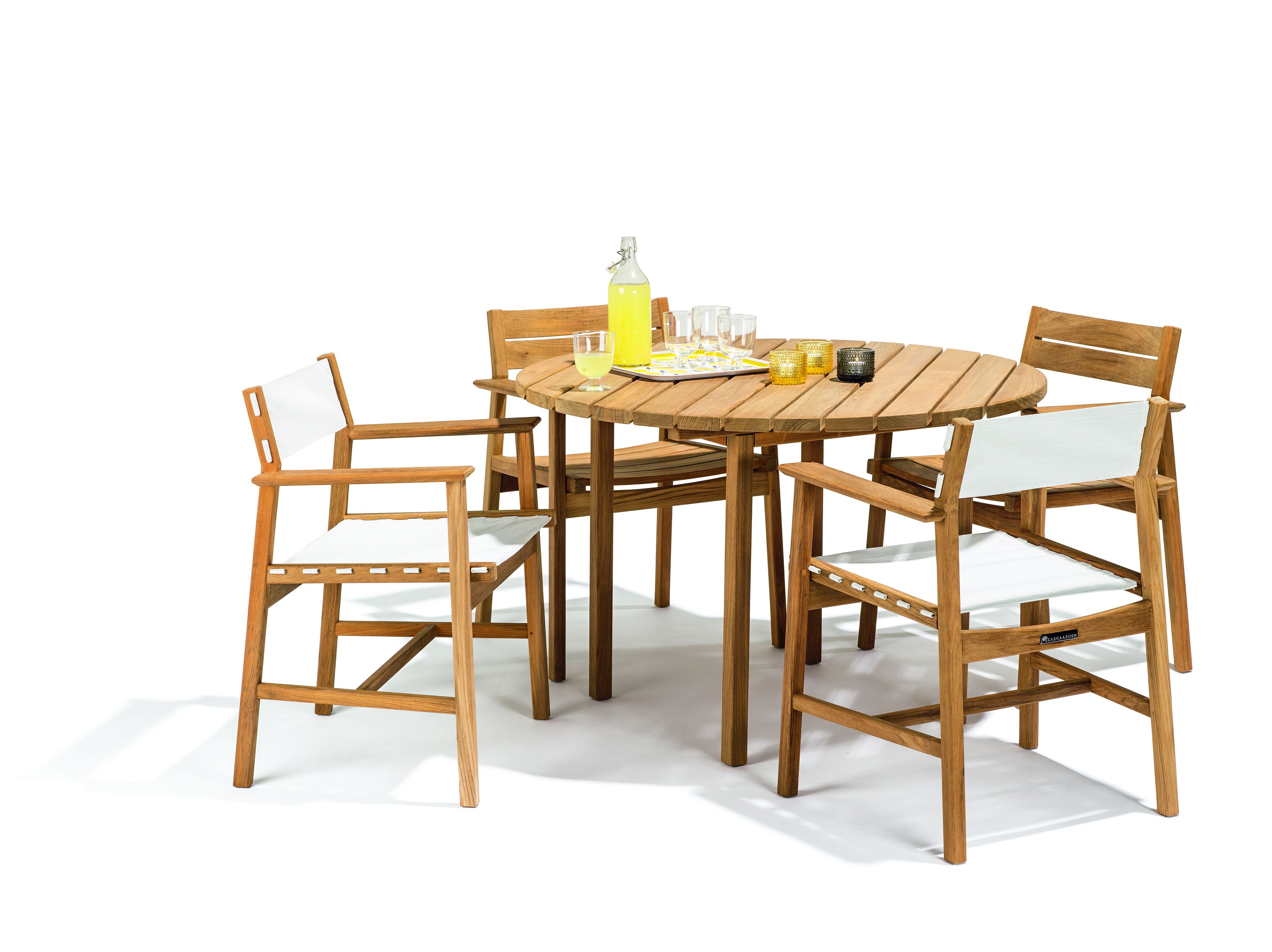 Круглый стол из тикового дерева Skargaarden Djurö ARCH-00036281 - Вид №2