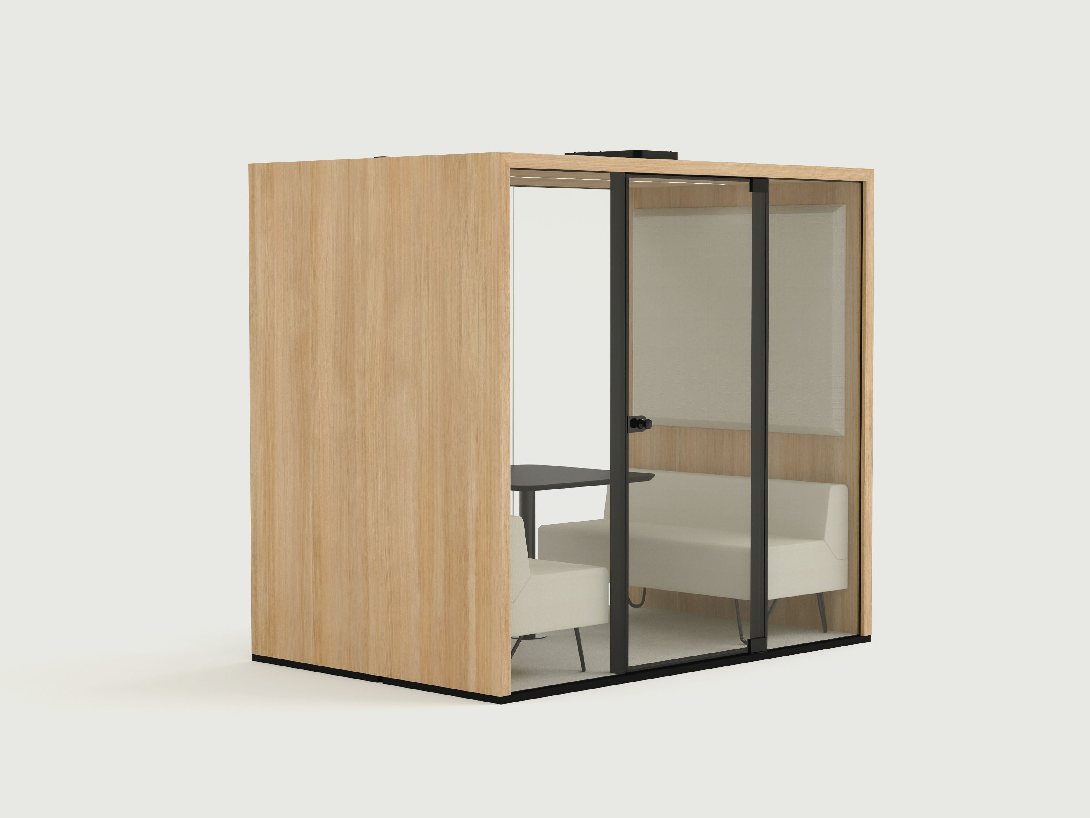 Многосторонняя акустическая офисная кабина со встроенным освещением Taiga Concept Lohko Box ARCH-00048147 - Вид №1