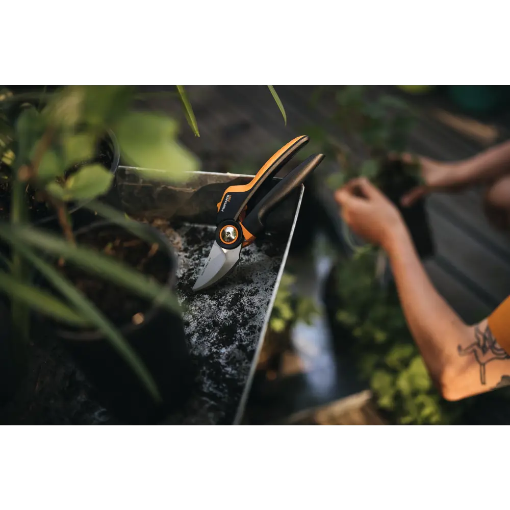 Секатор плоскостной Fiskars Xseries Powergear L P961 STLM-2105564 - Вид №6