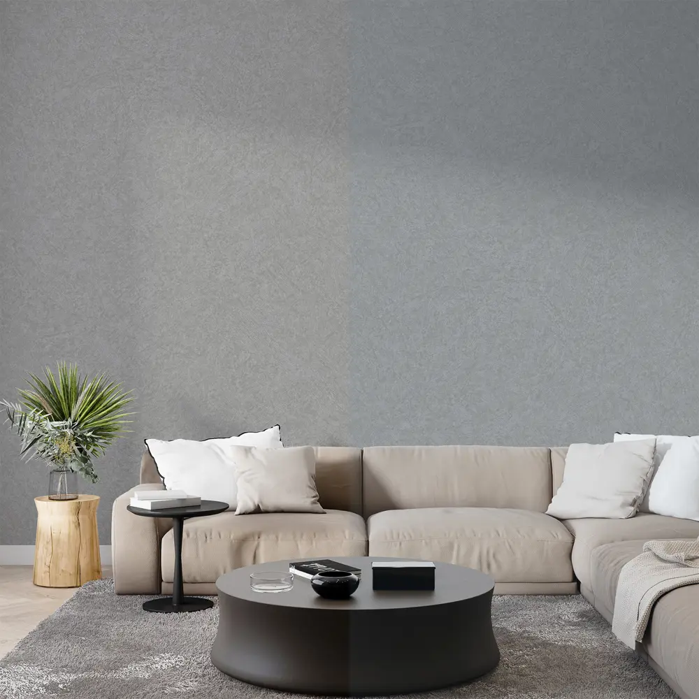 Флизелиновые обои Wallsecret Oslo в серых тонах для стильного интерьера 89389723 STLM-1576607 - Вид №5