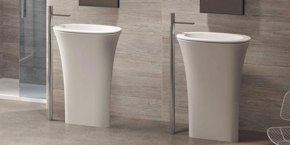 AMLA65 Встроенная раковина под столешницу овальная Ceramica Cielo  - Вид №3