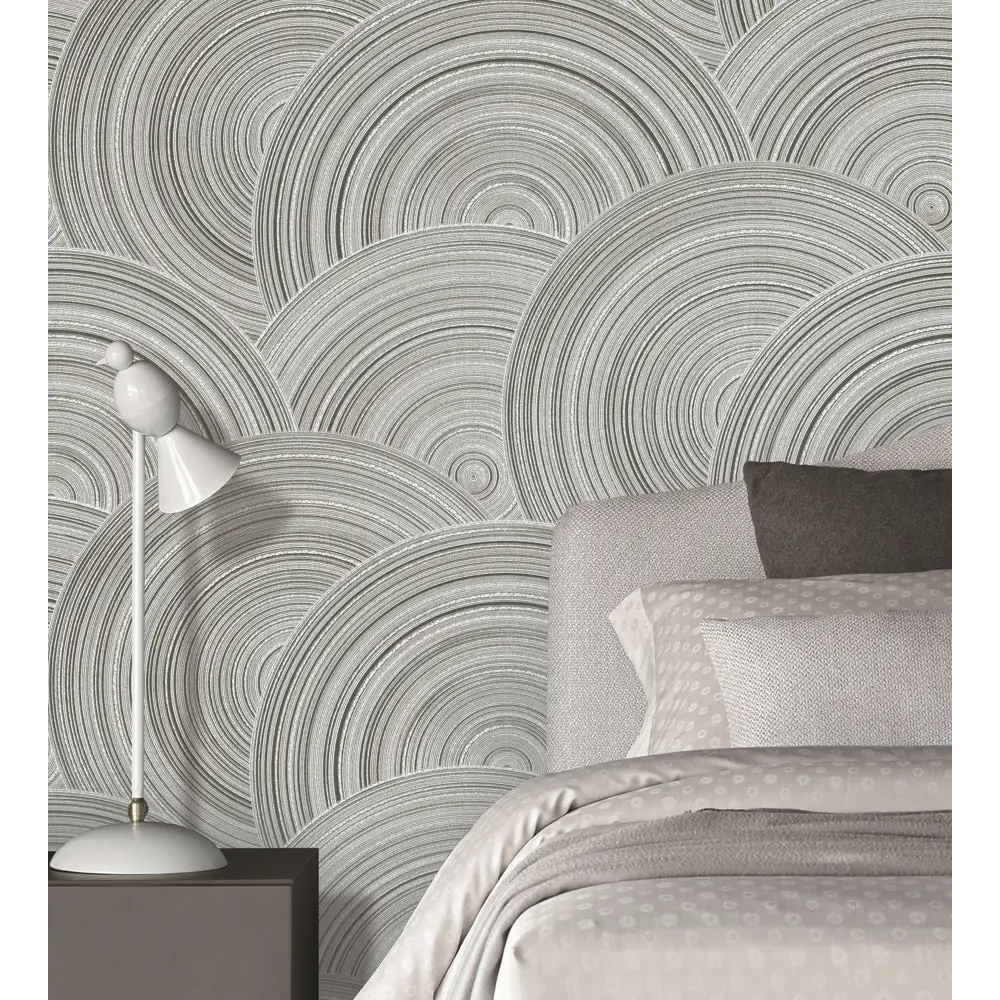 Обои флизелиновые A.S. Creation Рондо коричневые 1.06 м 176463 STLM-2130539 - Вид №2