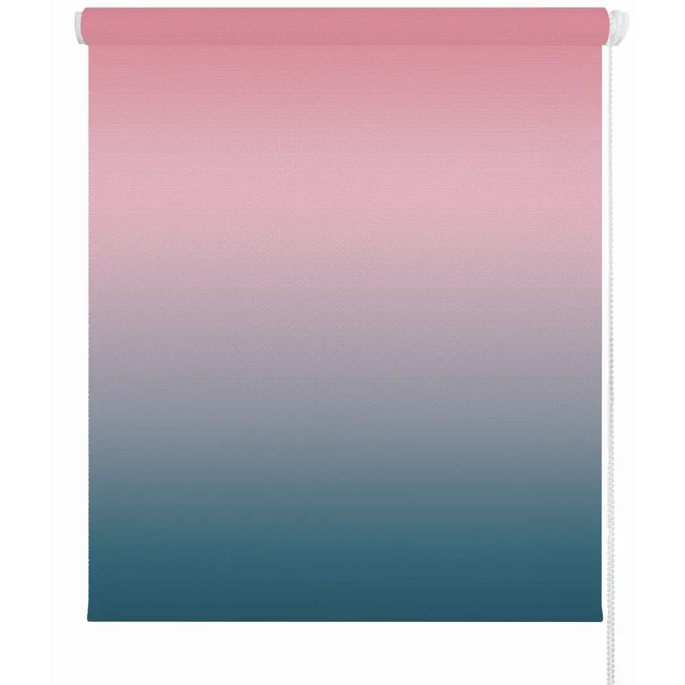 Штора рулонная Градиент 100x170 см цвет сине-розовый DOMLEGRAND STLM-2034515