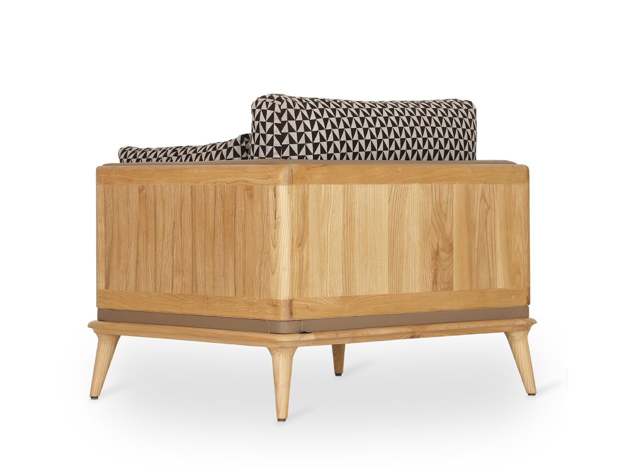 Тканевое кресло с подлокотниками Alankaram Mysig ARCH-00117749 - Вид №1