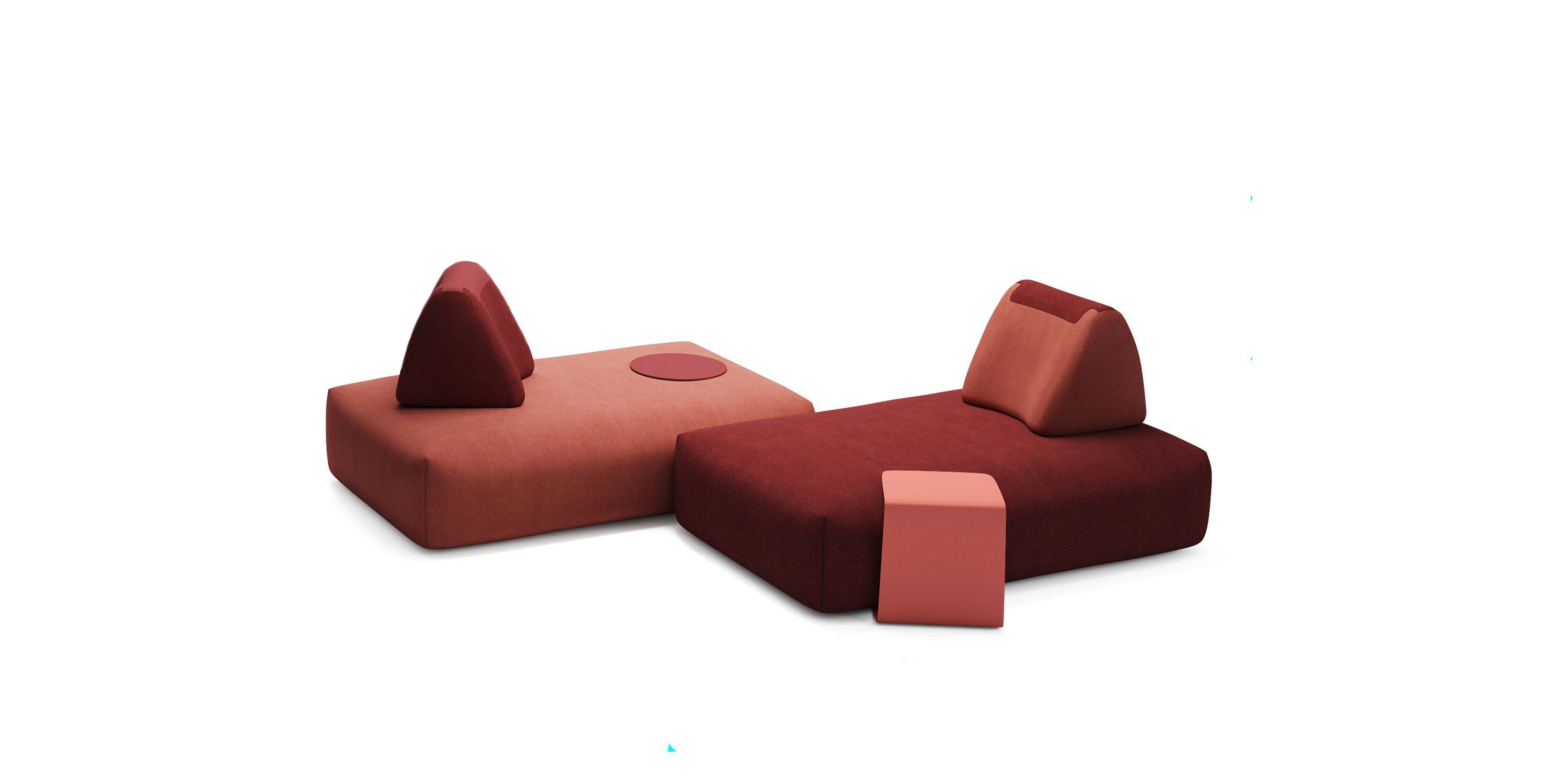 Ткань диван HANNABI MODEL NO.10 ARCH-00090832 - Вид №2