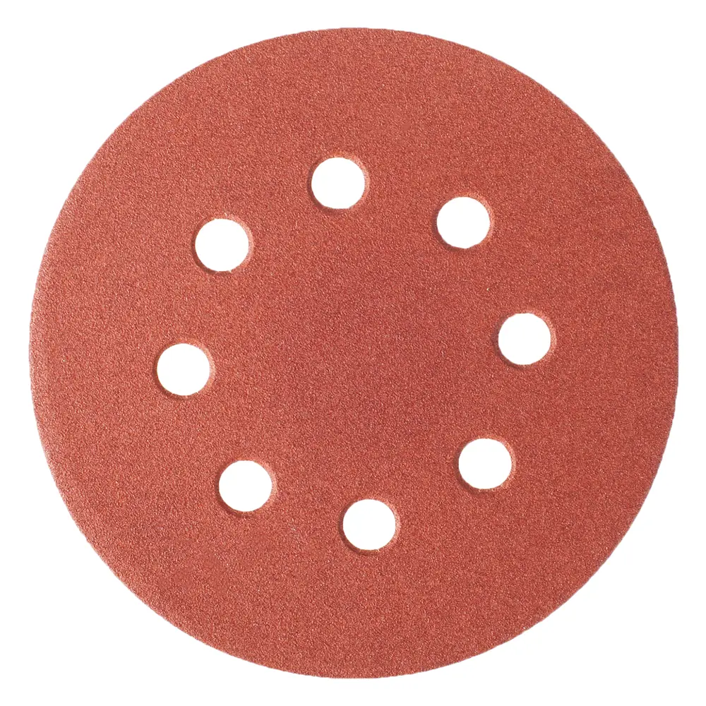 Абразивный круг Velcro Dexter P180, 8 отверстий, D125 мм, 5 шт STLM-2022811