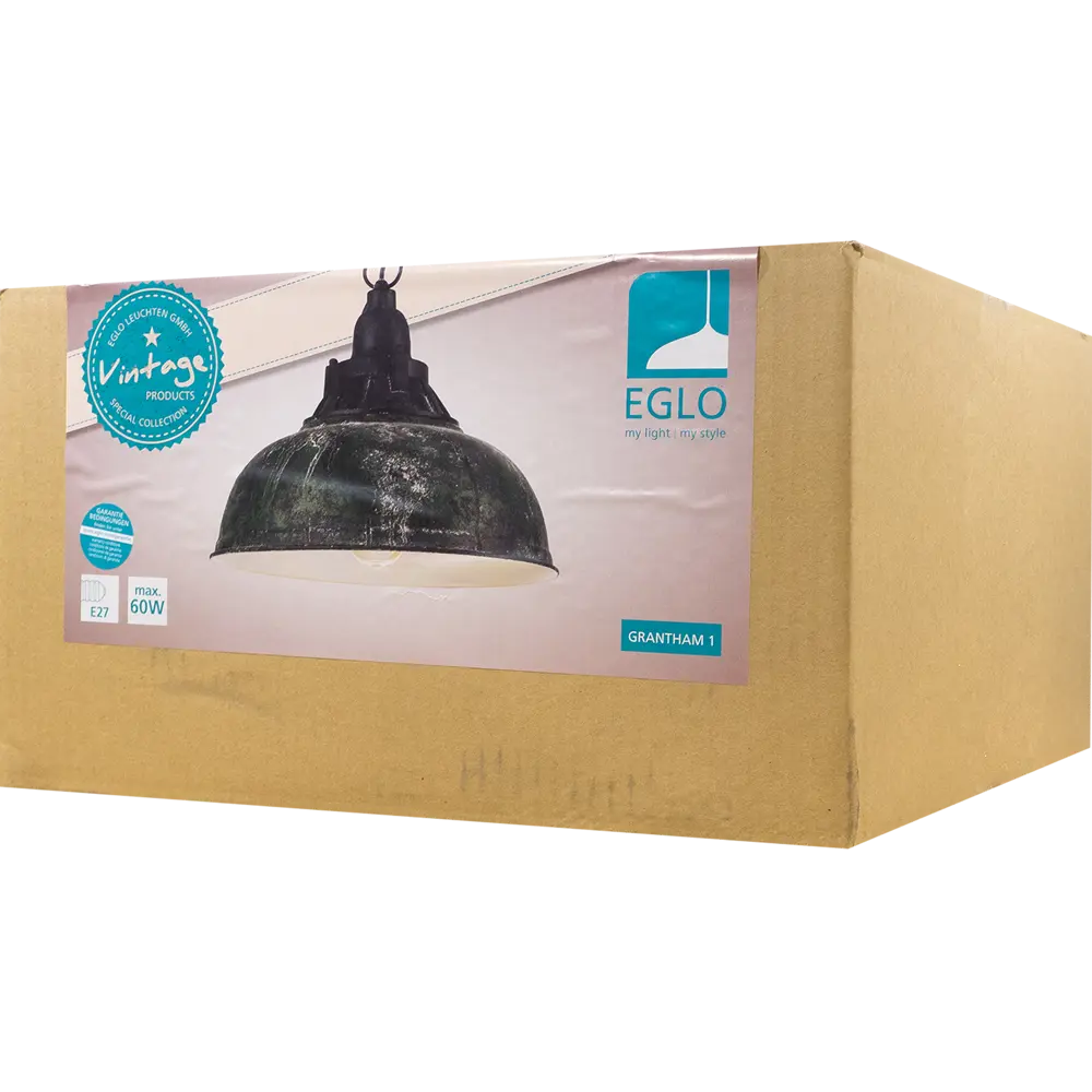 Подвес Eglo «Grantham» 1xE27x60 Вт 18559603 STLM-2182297  - Вид №7