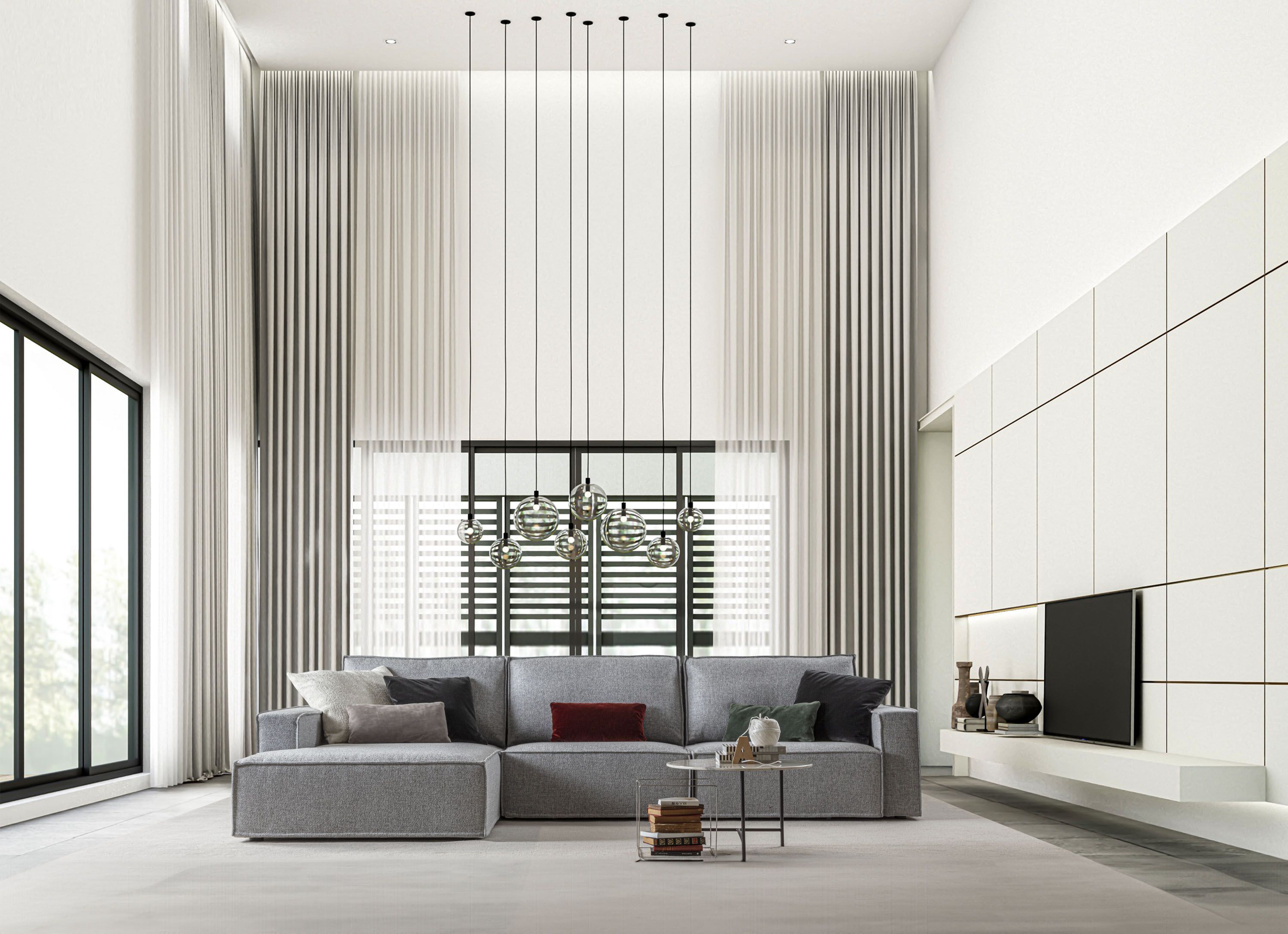 3-местный тканевый диван с шезлонгом GRUPPO FOX день Фокса ARCH-00065538 - Вид №6