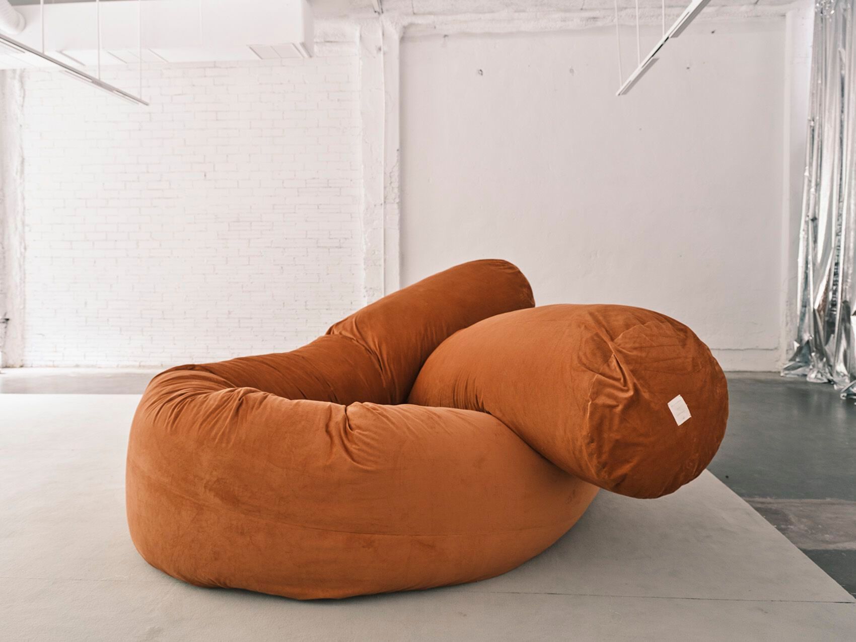 Трансформируемый диван из полиэфирного волокна BD Barcelona SAUSAGE ARCH-00022982 - Вид №33