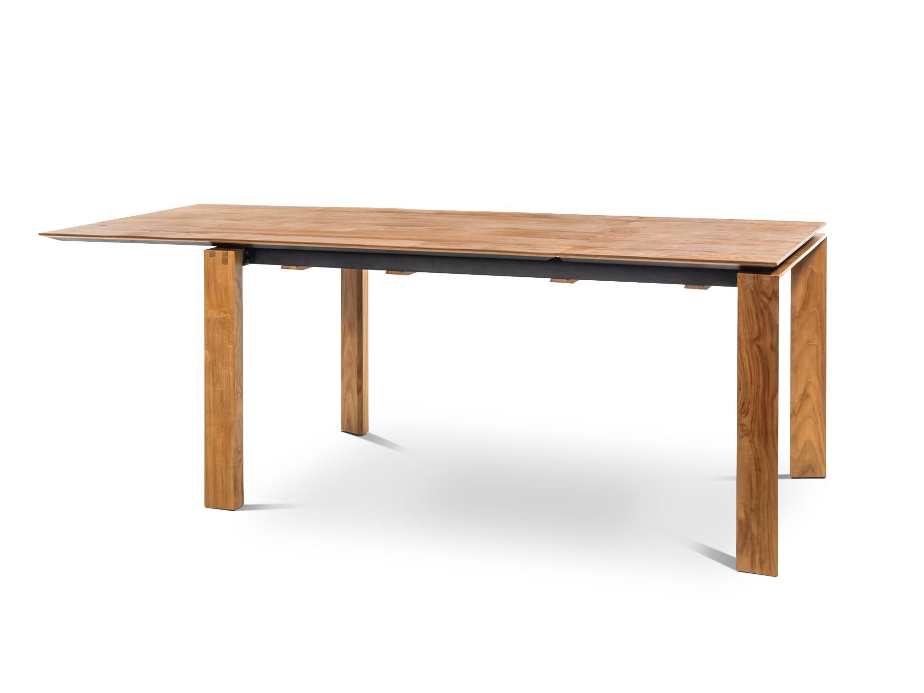 Выдвижной прямоугольный стол из тикового дерева Pilma KUBICO ARCH-00054530 - Вид №1