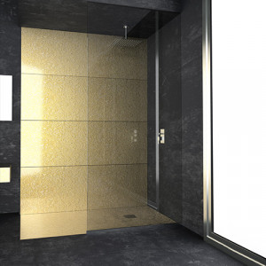 Glass Design Панель декоративная для отделки стен в душевой Terra Lux – Shower trays GD-383