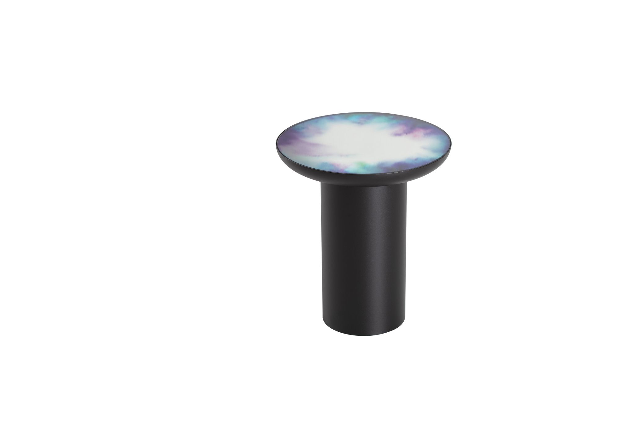 Круглый журнальный столик из зеркального стекла Petite Friture Francis ARCH-00025279 - Вид №1