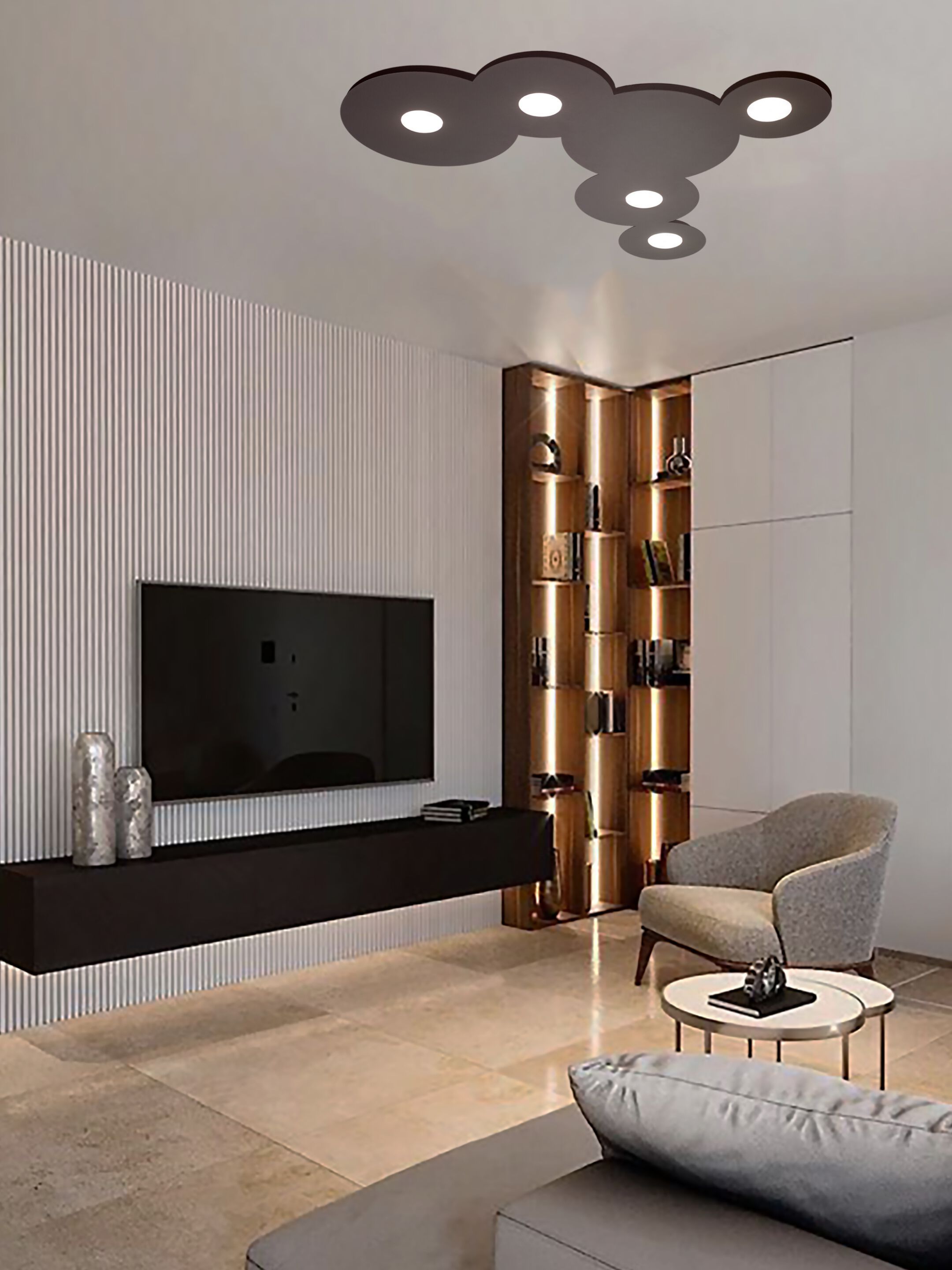 Светодиодный потолочный светильник Metal Lux RAD ARCH-00096282