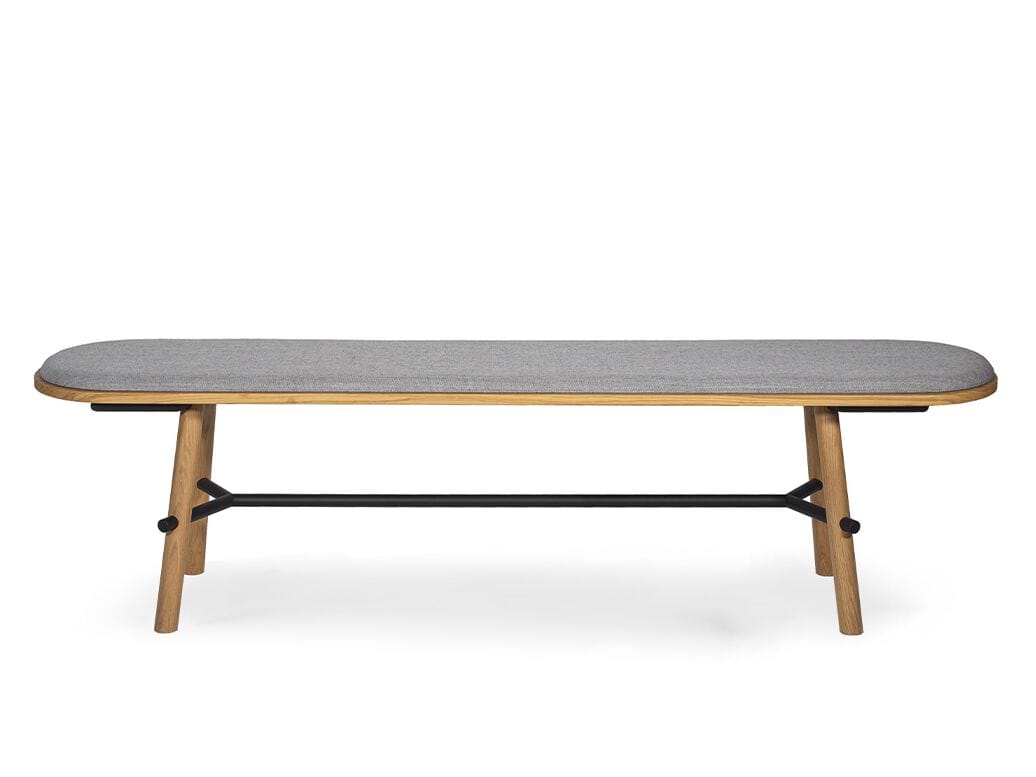 Мягкая скамейка из ткани Infiniti RECORD BENCH ARCH-00087529