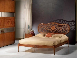 Carpanelli Двуспальная кровать из дерева Novecento