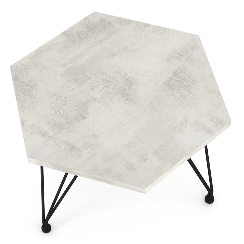 Журнальный столик Sheffilton овальный 52x60 см белый STLM-2021840 - Вид №3