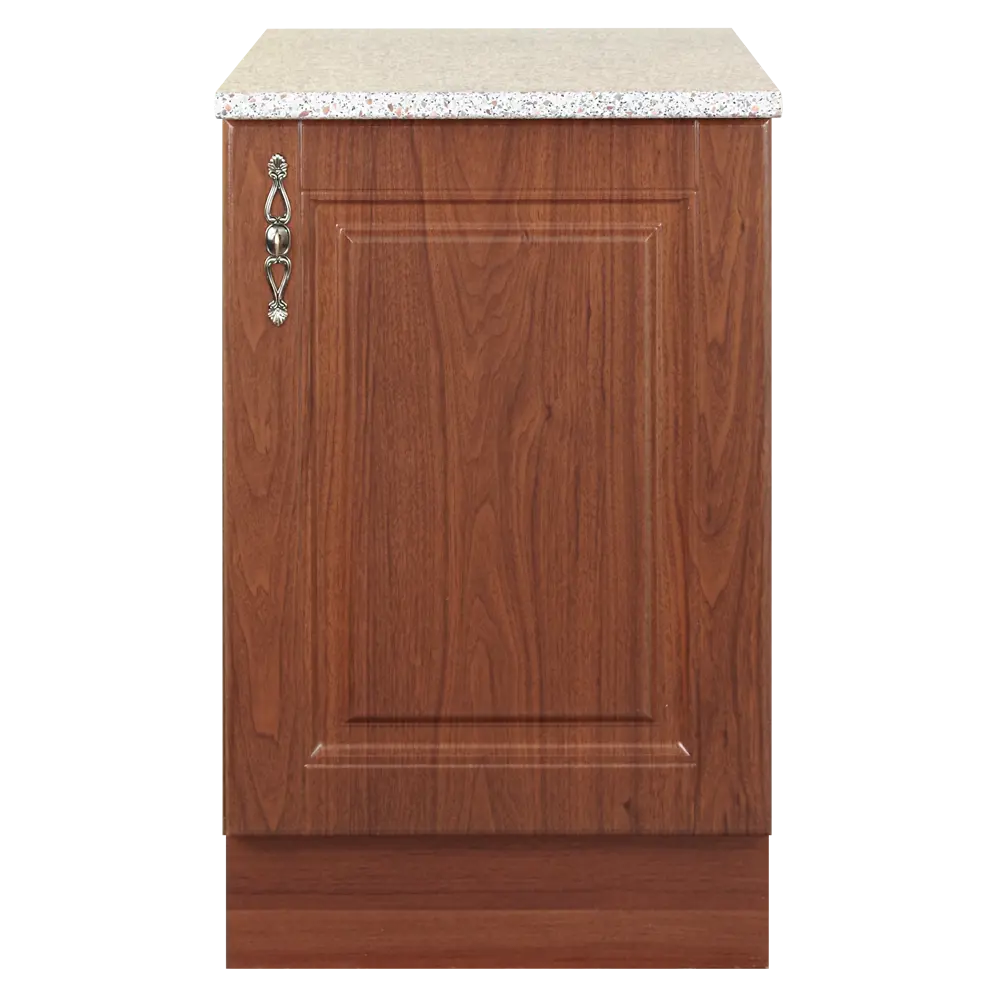 Шкаф напольный Орех Аква 86x50 см ЛДСП цвет тёмный орех Santreyd STLM-2146125 - Вид №1