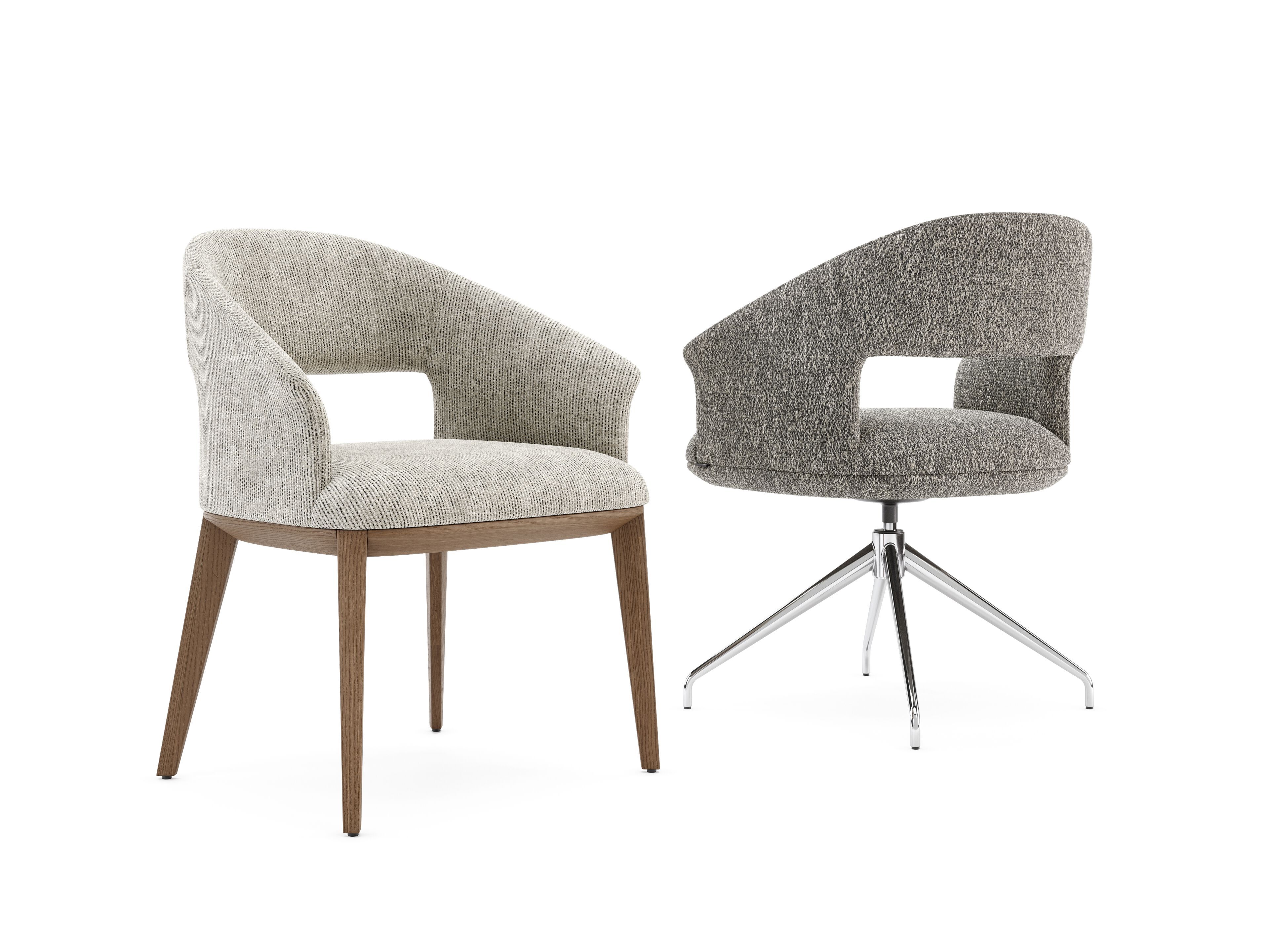 Мягкое вращающееся кресло Domkapa JERMAIN METAL ARCH-00145329 - Вид №5