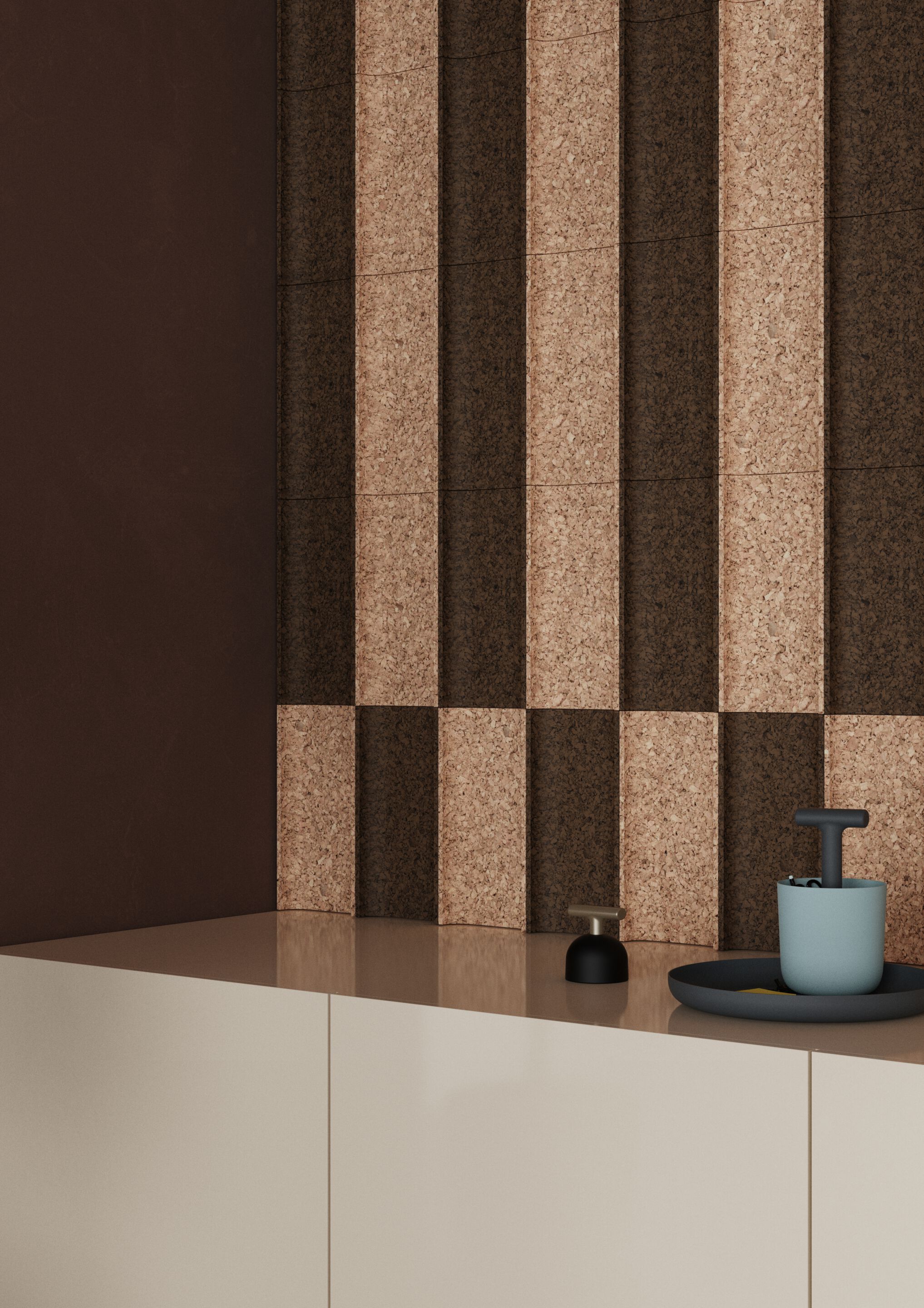 Акустическая панель из пробки GREENMOOD PARENTHESE ARCH-00030289 - Вид №2