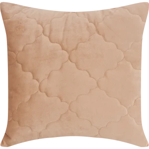 Подушка Ромб 50x50 см цвет кремовый