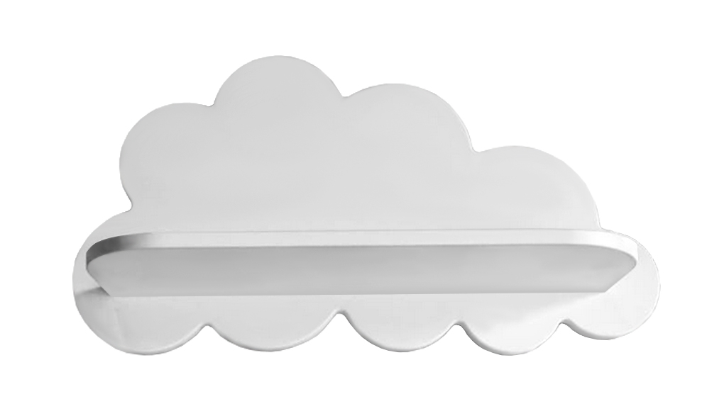 Полка-облако детская большая голубая "Амстердам" МАНДАРИН АМСТЕРДАМ 179510 Синий Santreyd  - Вид №2