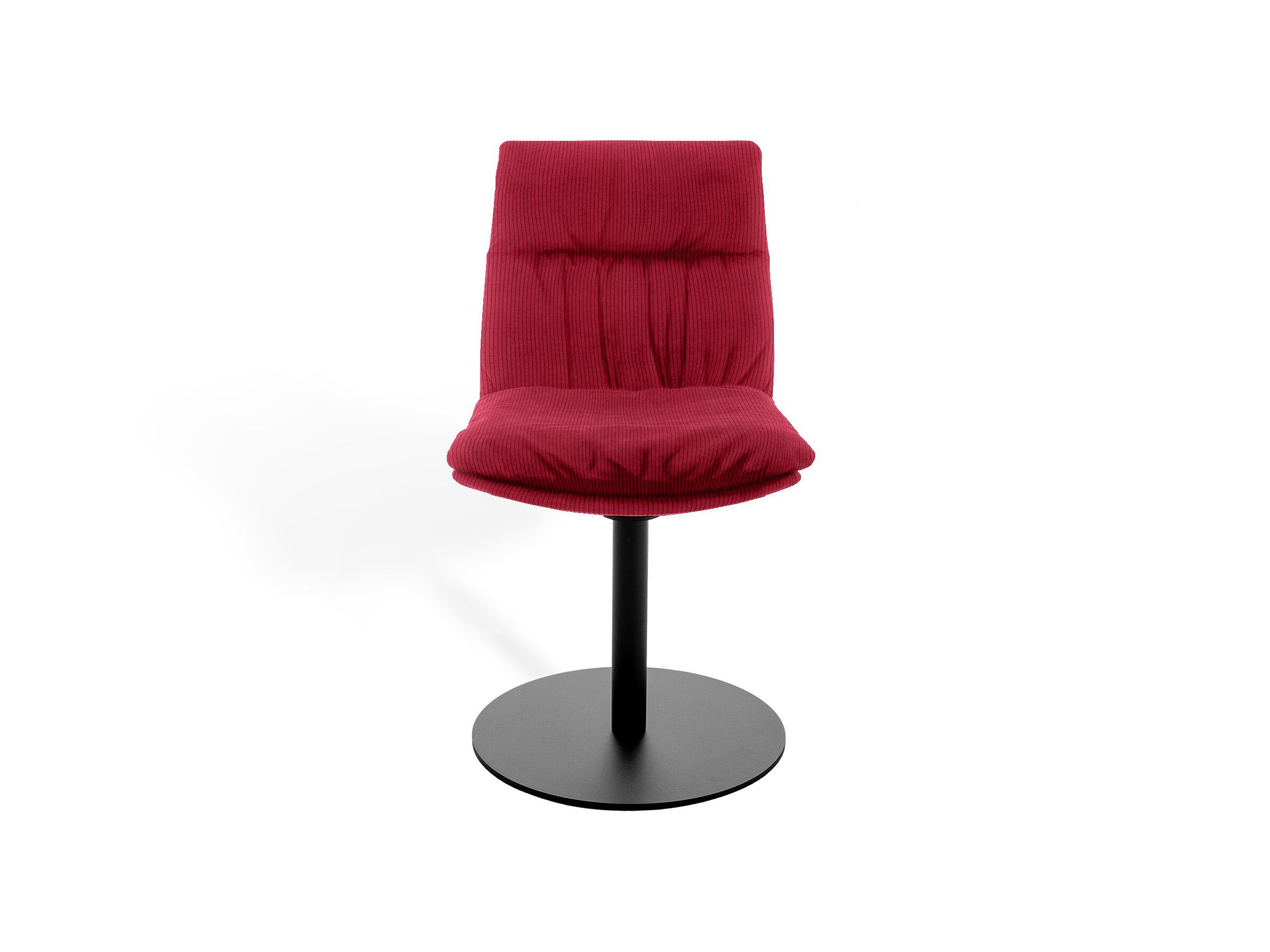 Кожаный поворотный мягкий стул KFF Faye Casual ARCH-00048281 - Вид №2