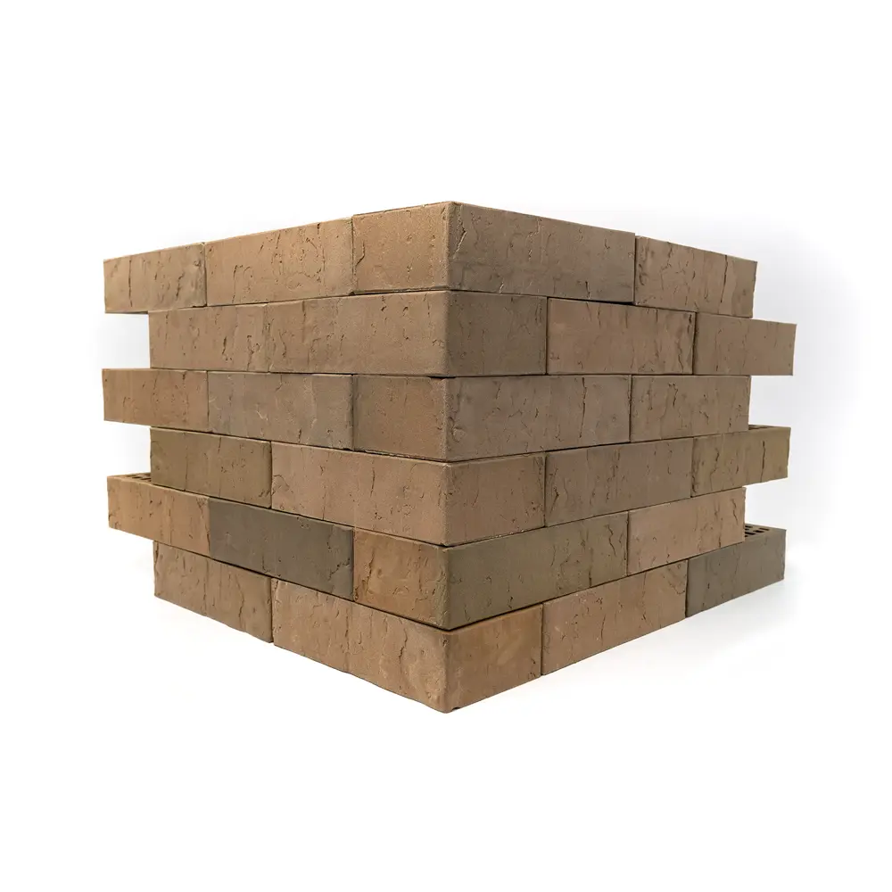 Кирпич BRAER лицевой керамический пустотелый Мускат терра 250x120x65 мм STLM-2127768 - Вид №4