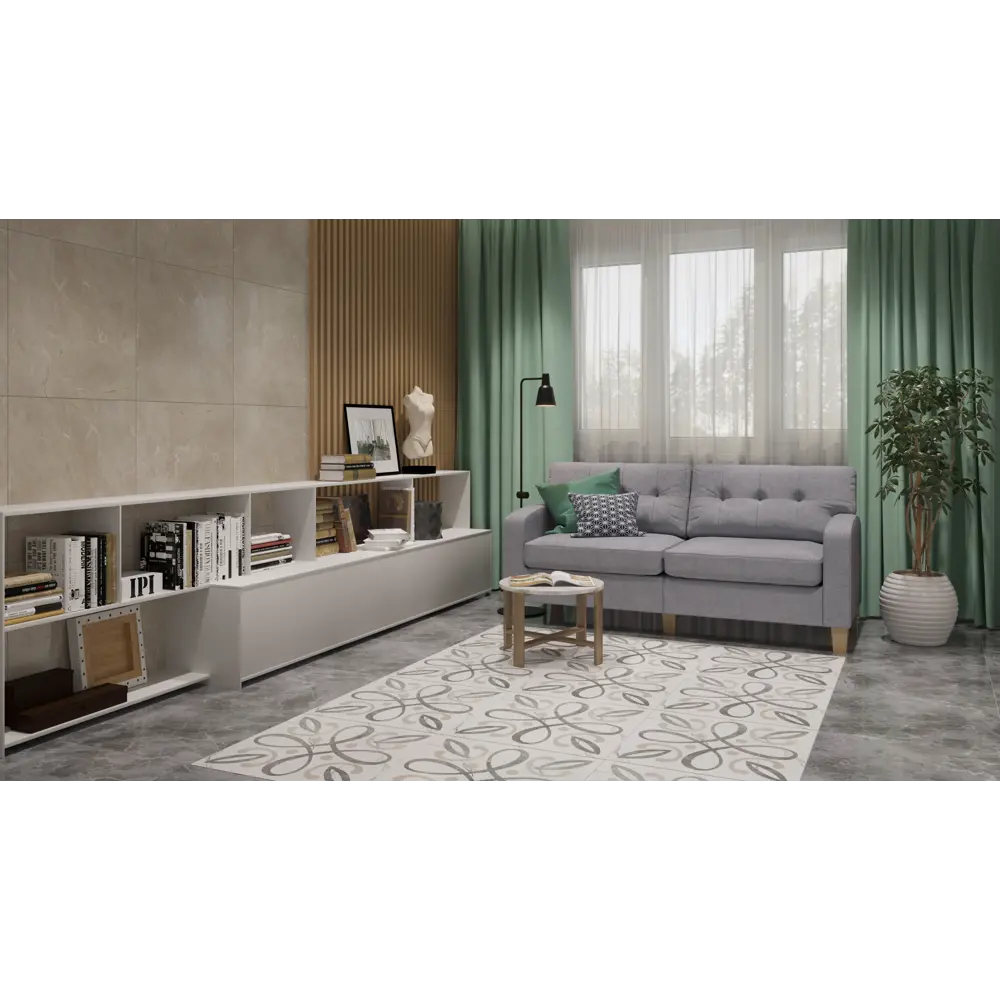 Глазурованный керамогранит Grasaro Softmarble 60x60 см 1.44 м² лаппатированный STLM-2050280 - Вид №3