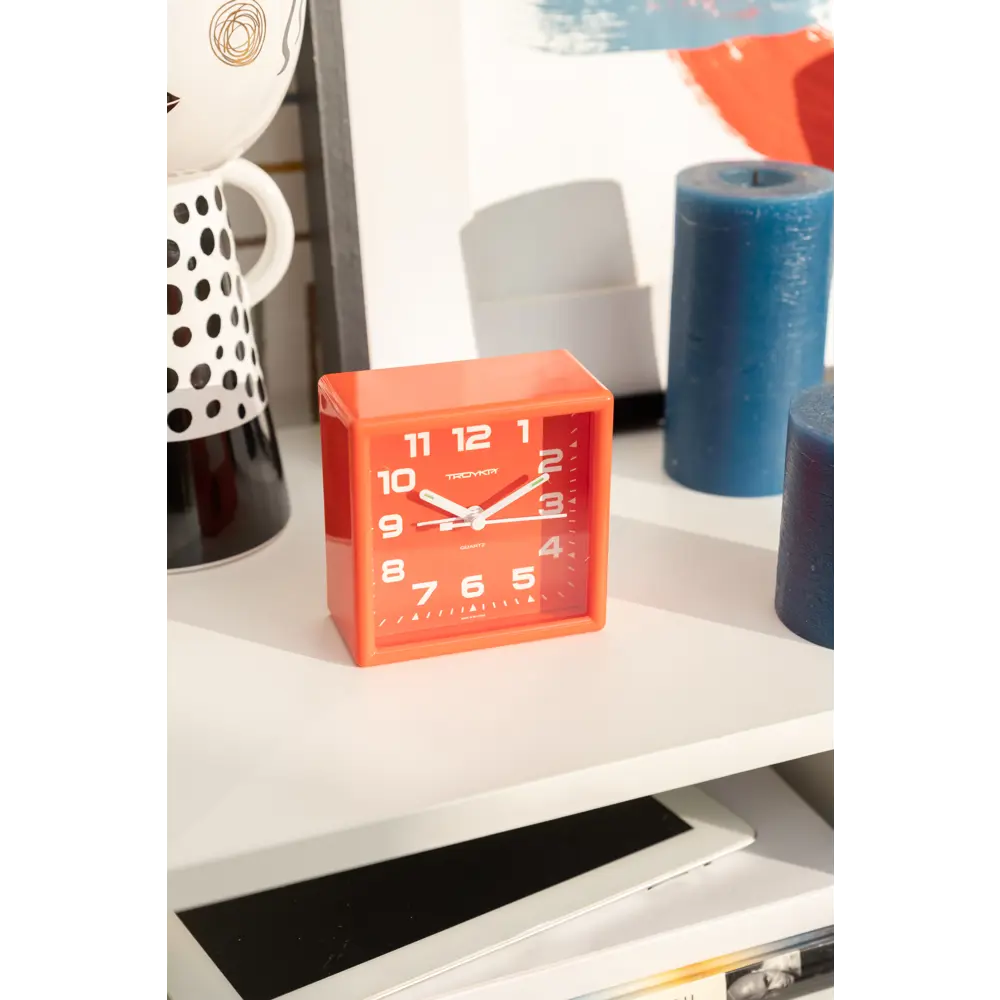 Будильник Troykatime цвет красный STLM-2042435 - Вид №4