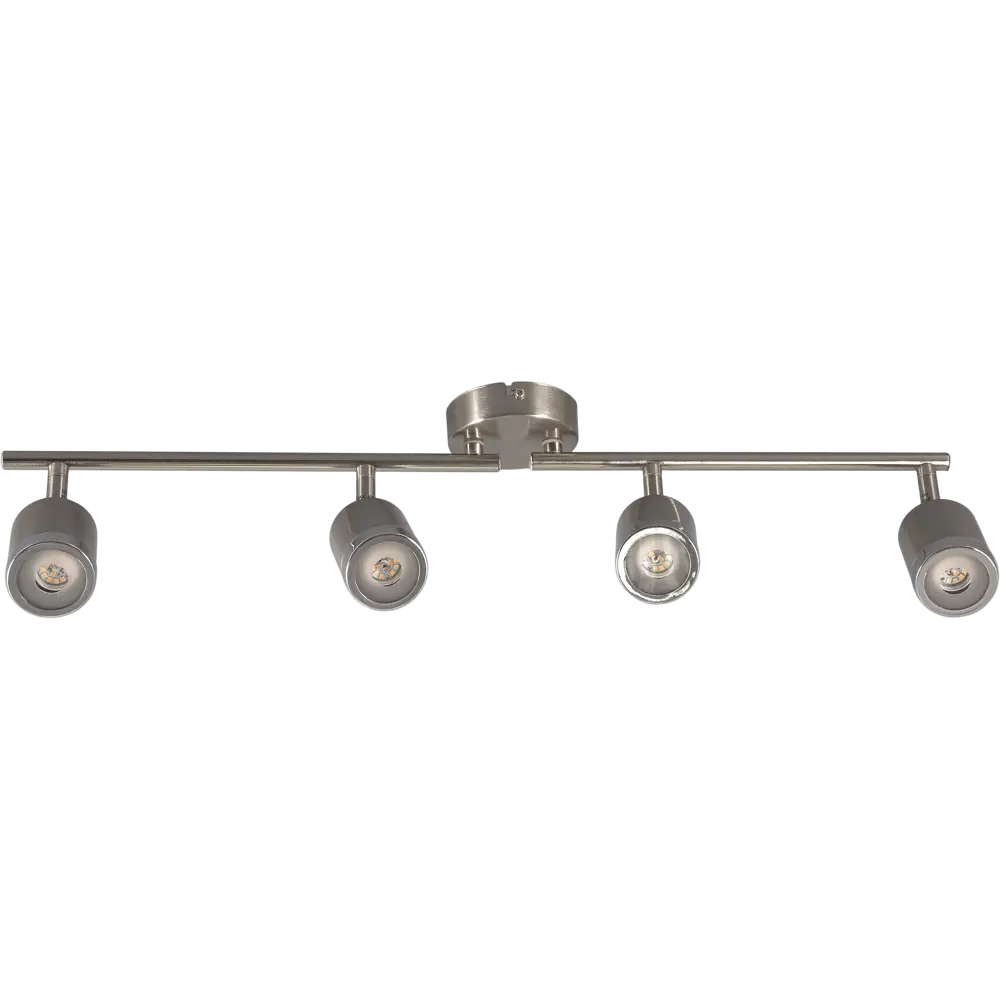 Спот светодиодный Globo 56958, 4x5 Вт, цвет матовый никель STLM-2103773