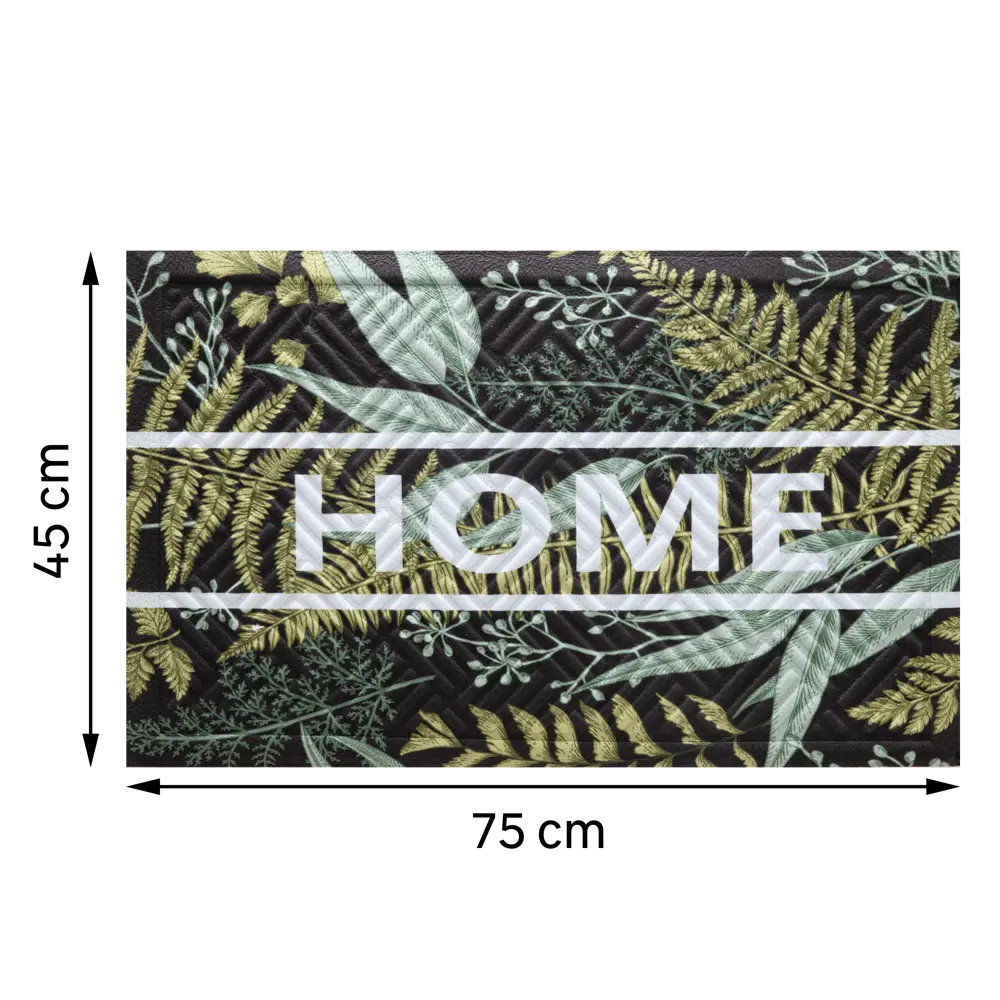Коврик Inspire Embo Plants 45x75 см резина STLM-2071613 - Вид №3