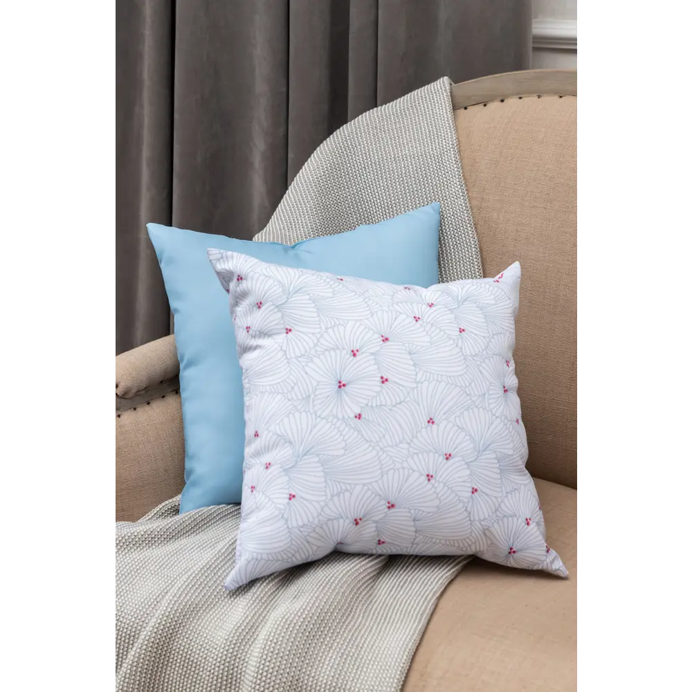 Подушка «Шарм Узоры», 40х40 см, цвет белый SEASONS STLM-2045600 - Вид №3