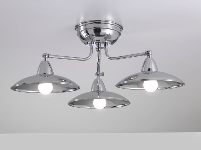 Регулируемая латунная светодиодная потолочная лампа Cremasco Illuminazione Венецианская традиция ARCH-00020495