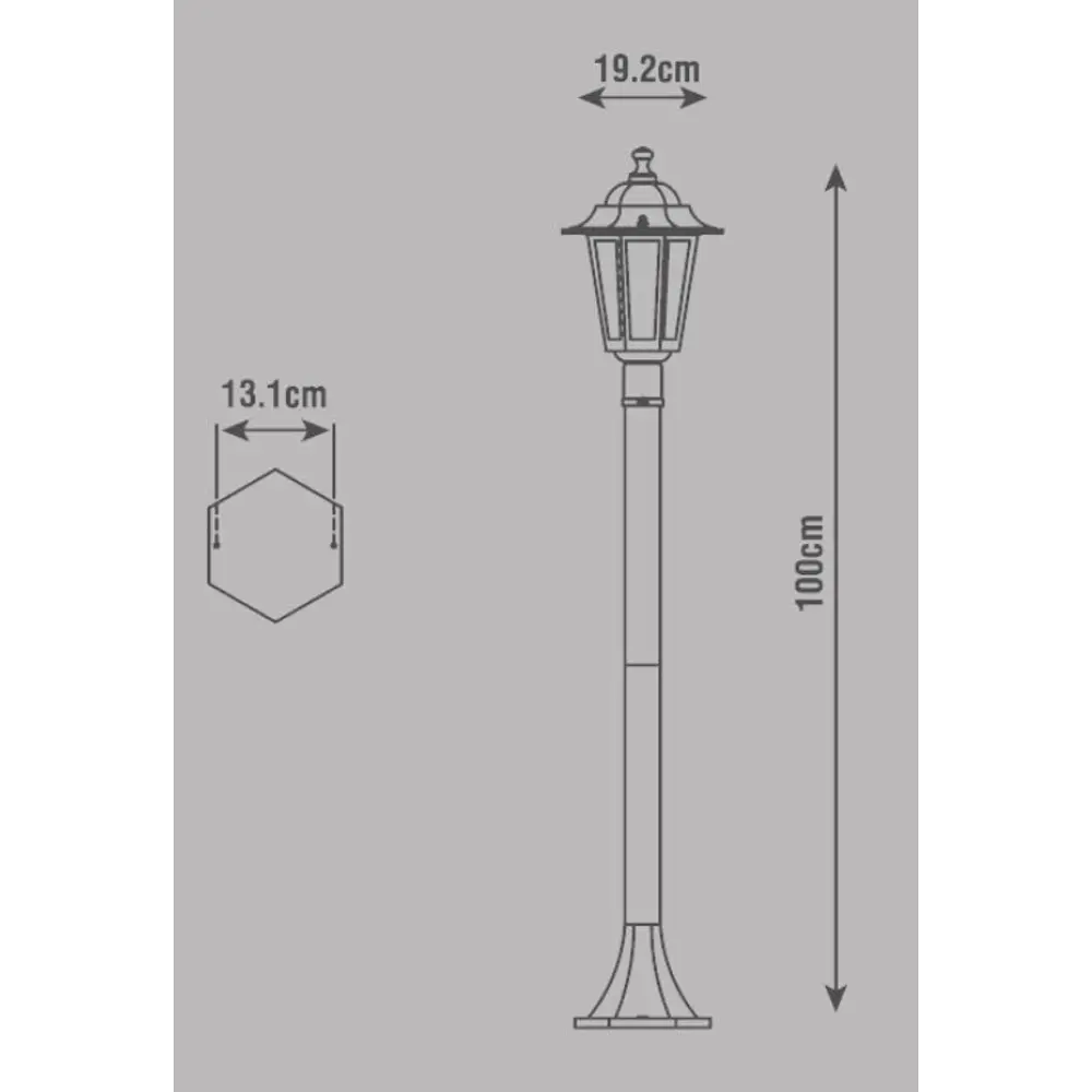 Уличный фонарный столб INSPIRE Peterburg для садового освещения 12968852 STLM-0932617 - Вид №6